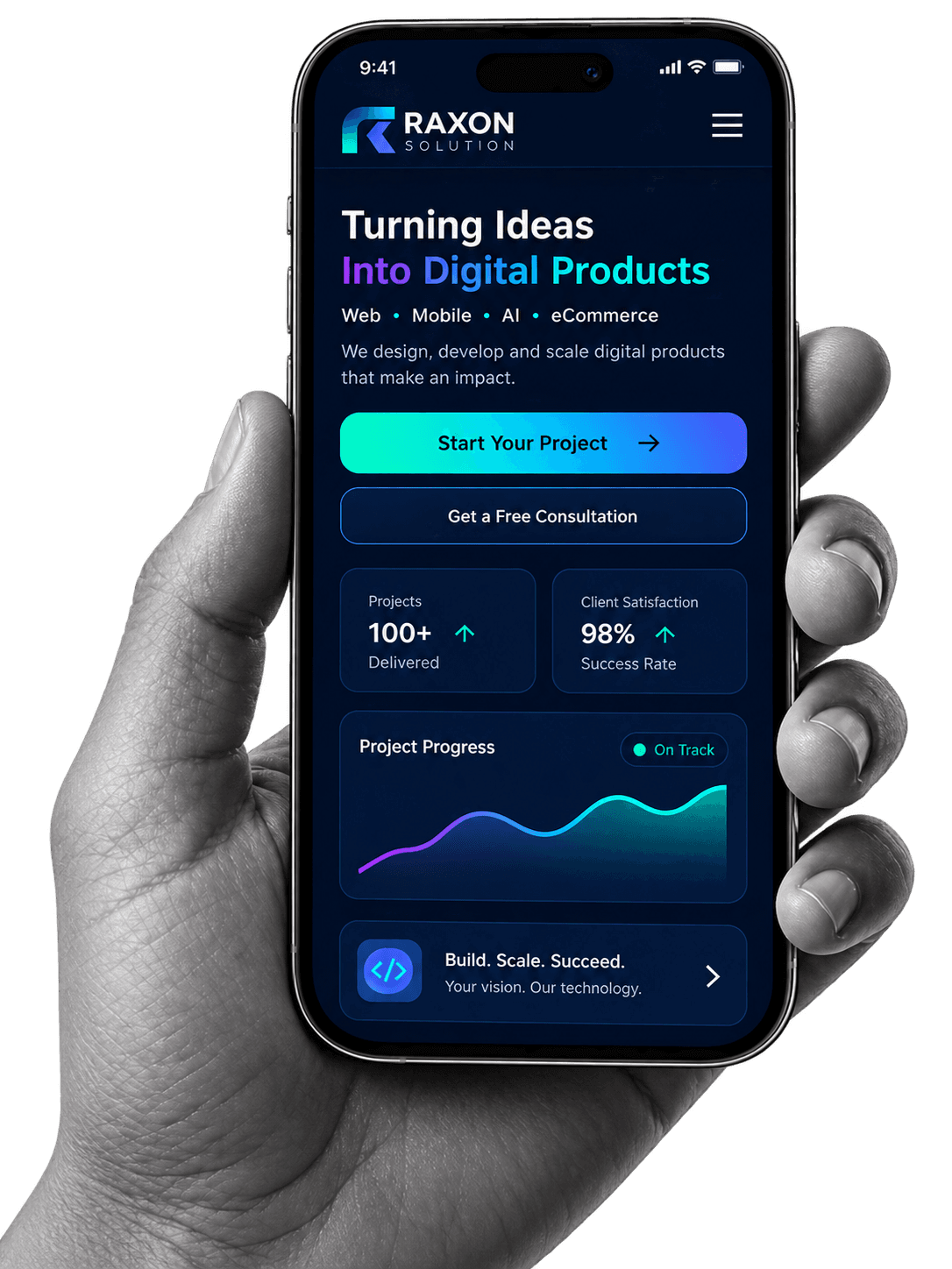 Raxon Solutions Digital Product Mockup